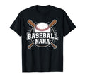Baseball Nana Grandma Softball Sports Mom T-Shirt - Unique Graphic Unisex - T-Shirt, Sweatshirt, Hoodie