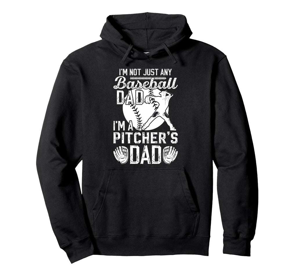 Im Baseball Pitcher Dad Baseball Pitcher Hoodie - Trendy Graphic Men Women - T-Shirt, Sweatshirt, Hoodie