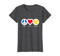 Peace Love Sobriety Alcoholics Anonymous T-Shirt - Custom Art Print Unisex - T-Shirt, Sweatshirt, Hoodie