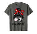 Bleached Nanny Life Soccer Messy T-Shirt - Fun Novelty Design for Adults - T-Shirt, Sweatshirt, Hoodie