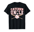 Baseball Catcher Uncle Baseball T-Shirt - Casual Everyday Wear Men Women - T-Shirt, Sweatshirt, Hoodie