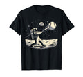 Astronaut Baseball Funny Space Baseball T-Shirt - Custom Art Print Unisex - T-Shirt, Sweatshirt, Hoodie