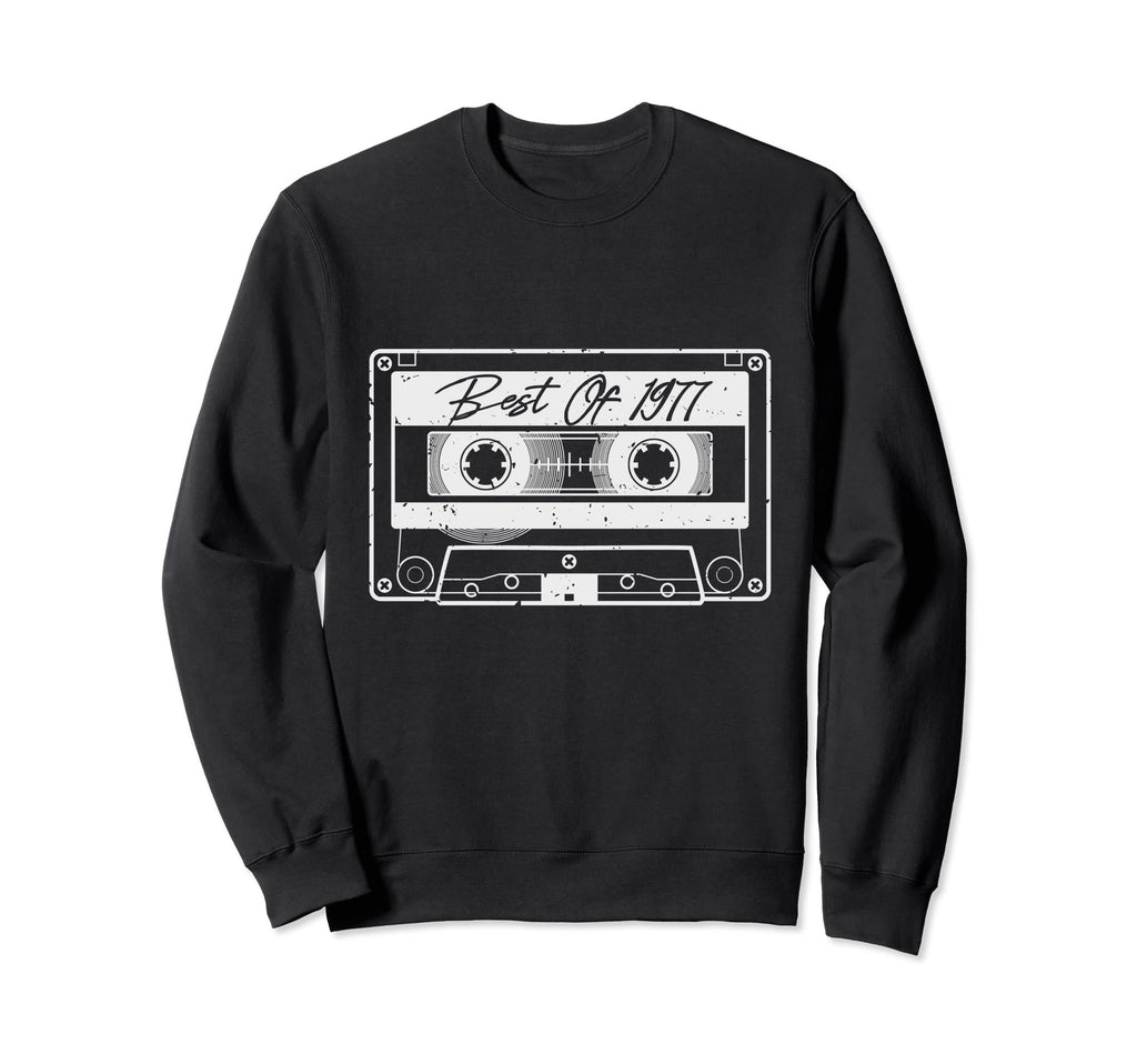 Cassette Tape Costume Best 1977 Sweatshirt - Custom Art Print Men Women - T-Shirt, Sweatshirt, Hoodie