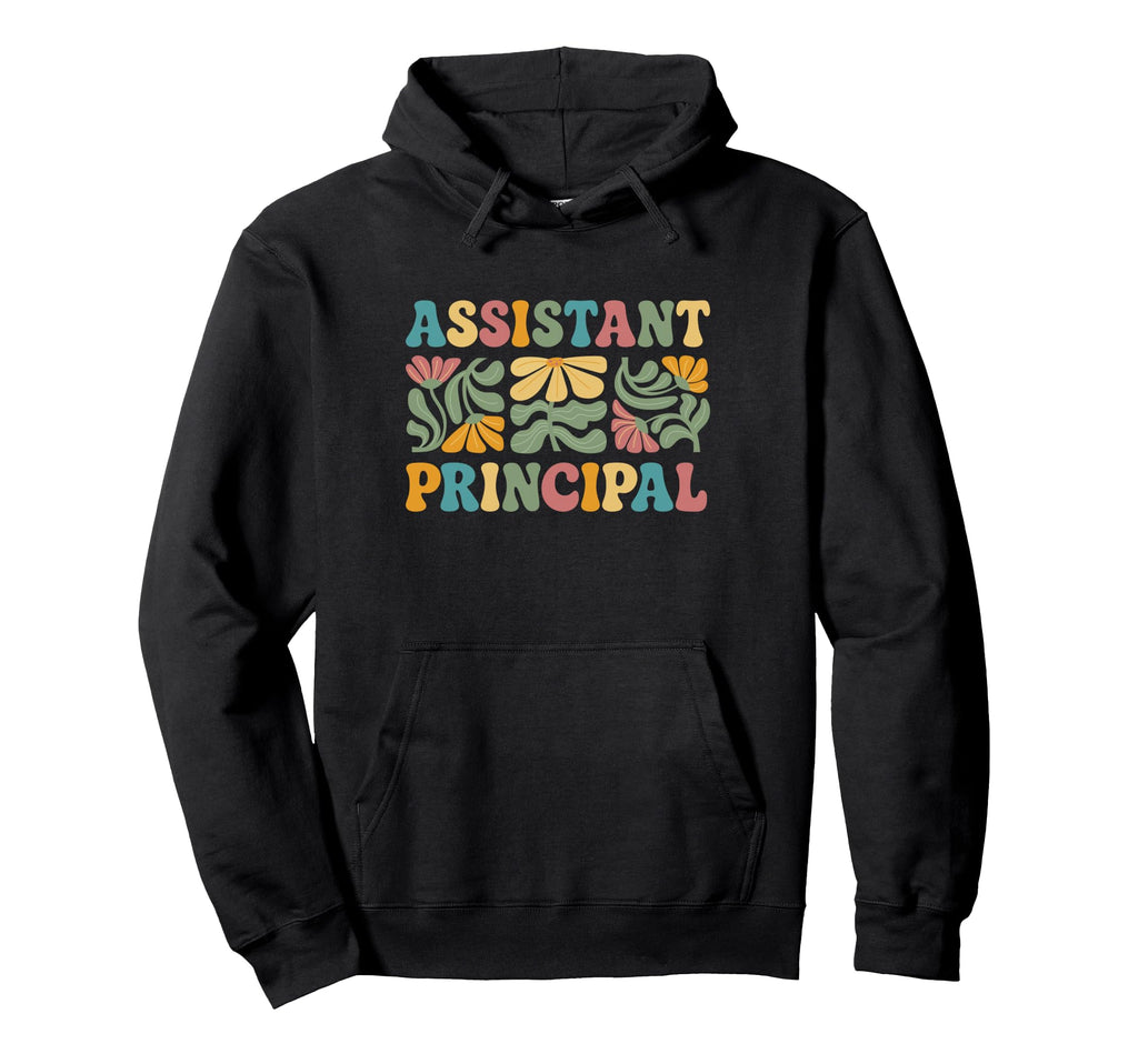 Assistant Principal Boho Flower Hoodie - Custom Art Print for Adults - T-Shirt, Sweatshirt, Hoodie