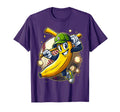 Banana Playing Baseball Fruit Lover T-Shirt - Minimalist Print Unisex - T-Shirt, Sweatshirt, Hoodie