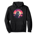 Vaporwave Wolf I Aesthetic Wolf Hoodie - Fun Novelty Design Unisex - T-Shirt, Sweatshirt, Hoodie