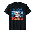 Groovy Baseball Mom Life Baseball T-Shirt - Streetwear Style for Adults - T-Shirt, Sweatshirt, Hoodie