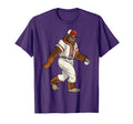 Bigfoot Playing Baseball Sasquatch T-Shirt - Minimalist Print Men Women - T-Shirt, Sweatshirt, Hoodie