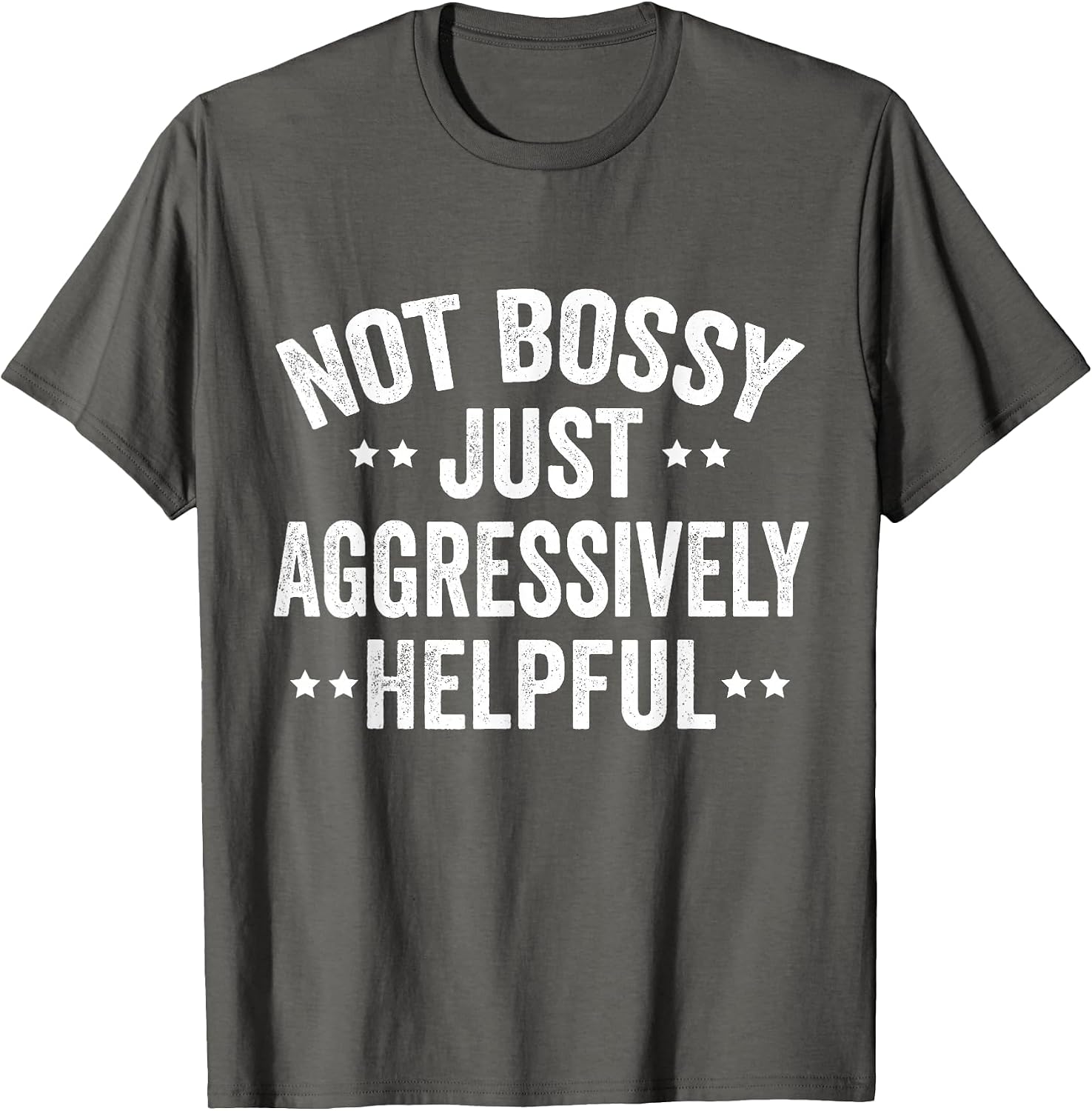 Not Bossy Just Aggressively Helpful Vintage Style - Adult & Kids T-Shirts, Sweatshirts & Hoodies apparel design preview 1