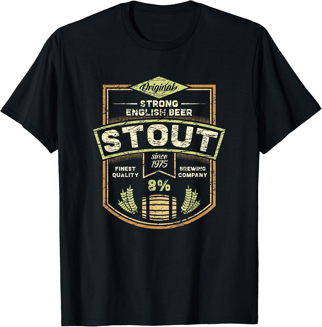Stout Beer Drinker Strong Brewer Dark - Adult & Kids T-Shirts, Sweatshirts & Hoodies apparel design preview 1