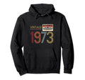 1973 Cassette Tape 50Th Birthday Hoodie - Aesthetic Graphic Men Women - T-Shirt, Sweatshirt, Hoodie