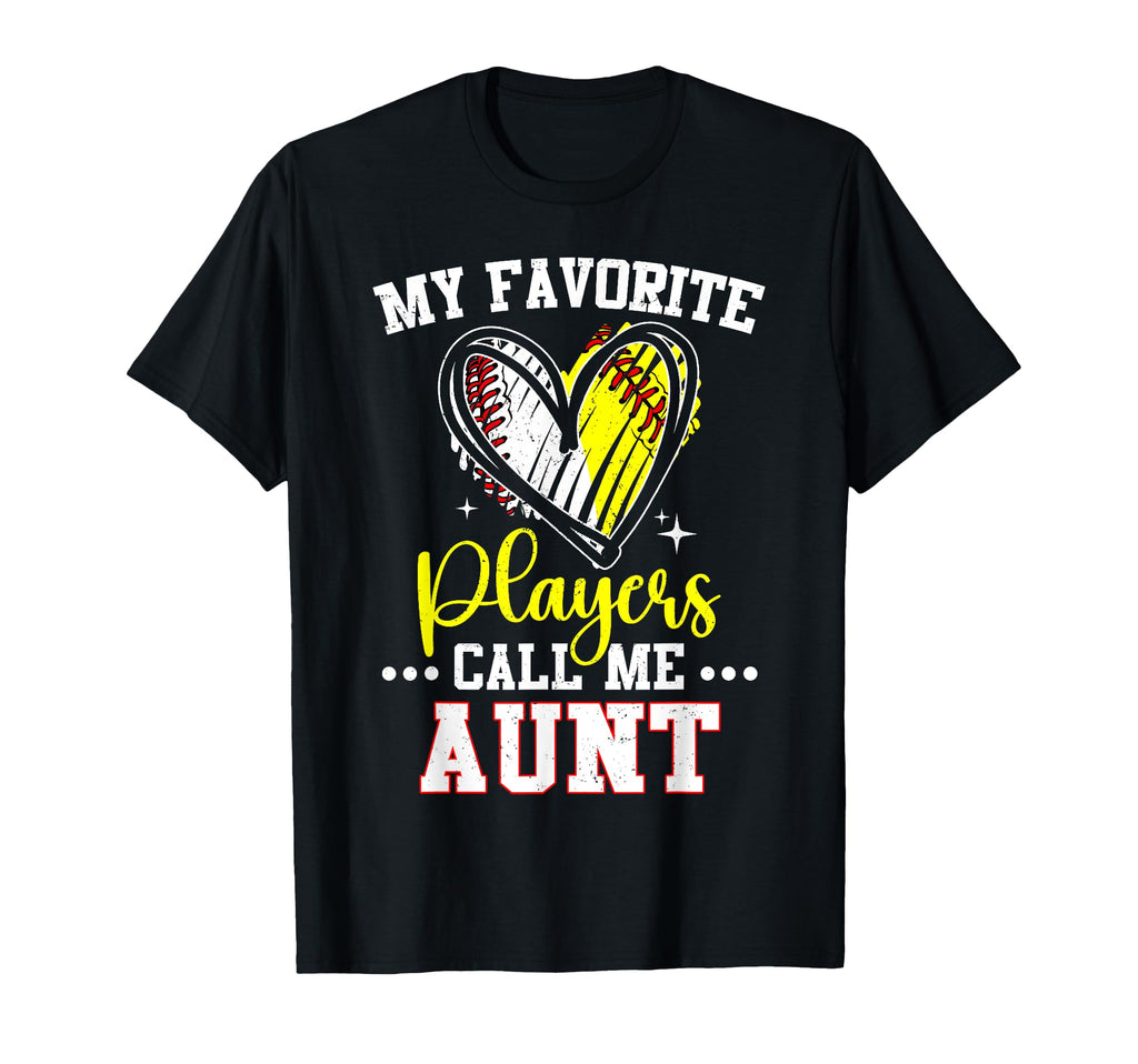 My Favorite Baseball Softball Players Call T-Shirt - Graphic Print Unisex - T-Shirt, Sweatshirt, Hoodie