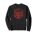 303 Grit 90S Grunge Urbandecay Sweatshirt - Minimalist Print for Adults - T-Shirt, Sweatshirt, Hoodie
