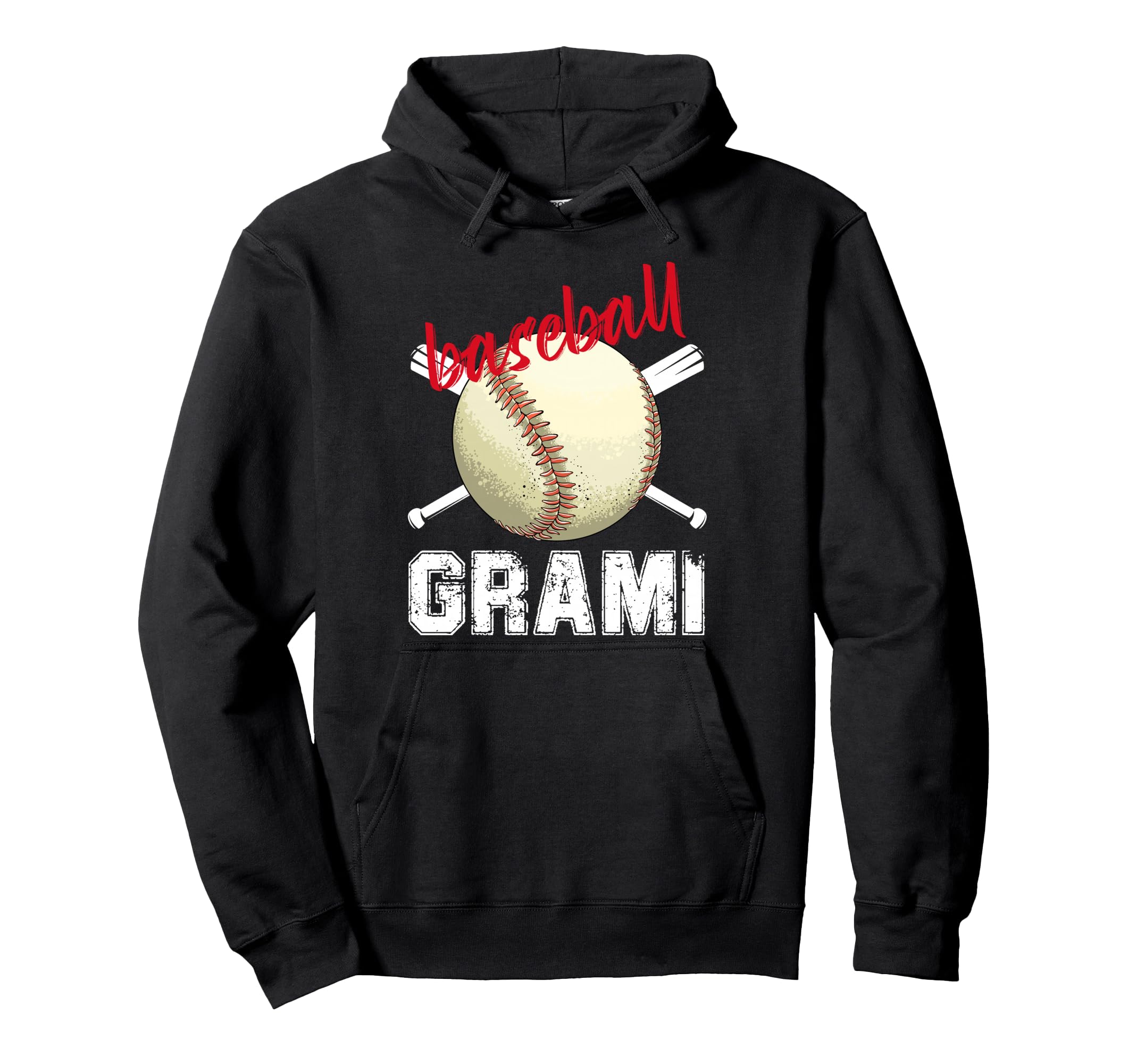 Proud Baseball Grami Baseball Hoodie - Fun Novelty Design for Adults - T-Shirt, Sweatshirt, Hoodie