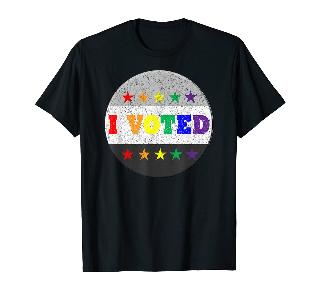 I Voted 2018 And 2020 Vote Distressed T-Shirt - Streetwear Style for Adults - T-Shirt, Sweatshirt, Hoodie
