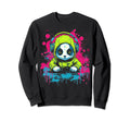 Kawaii Panda Dj Japanese Edm Y2K Sweatshirt - Casual Everyday Wear Unisex - T-Shirt, Sweatshirt, Hoodie