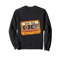 Schnauzer Peeking Cassette Tape 80S Sweatshirt - Custom Art Print Unisex - T-Shirt, Sweatshirt, Hoodie