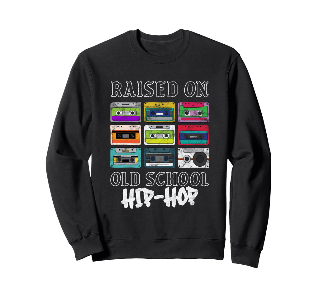Raised Oldschool Hip Hop Rap Music Sweatshirt - Custom Art Print Unisex - T-Shirt, Sweatshirt, Hoodie