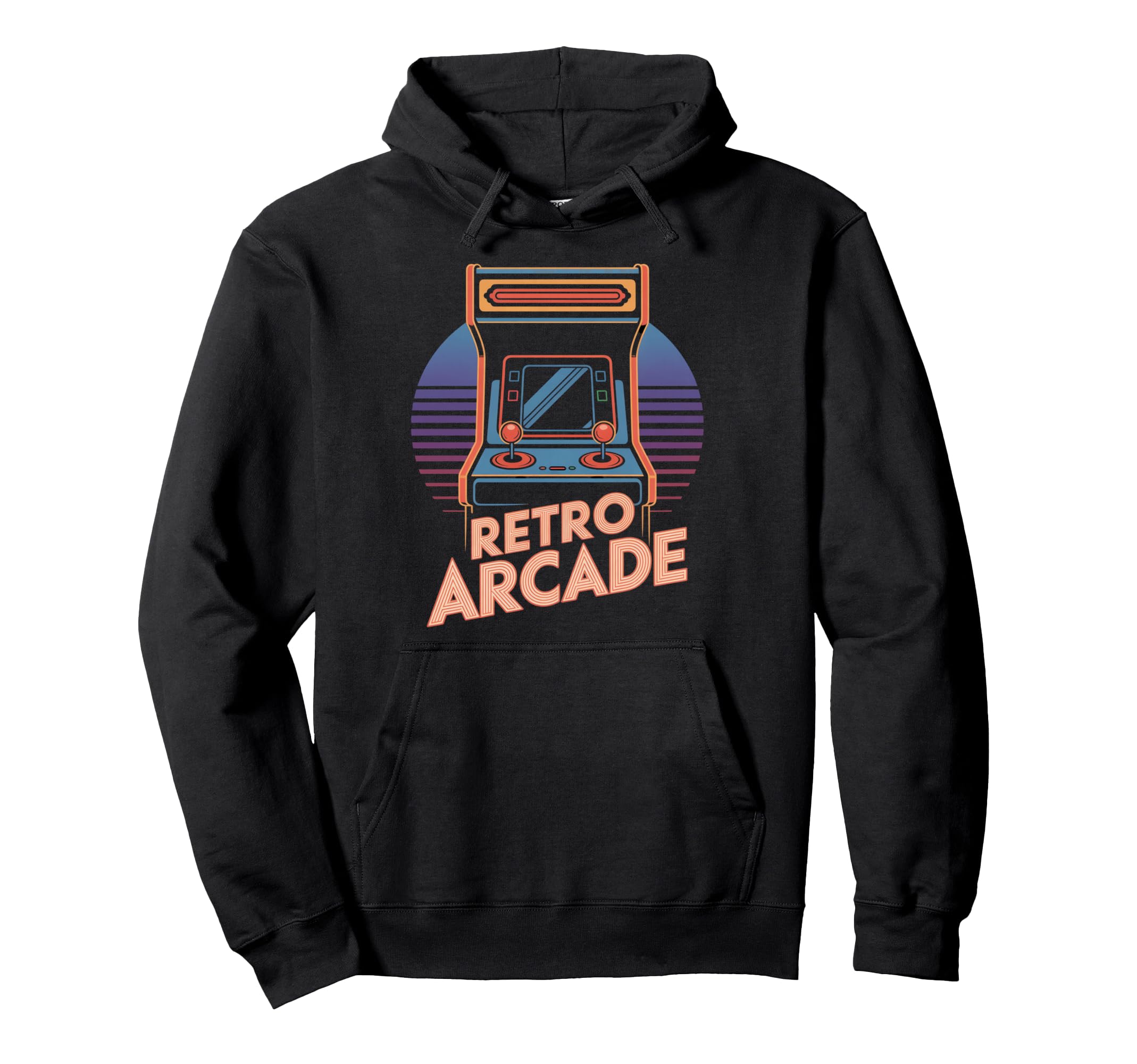 Arcade Cabinet 80S Gaming Aesthetic Hoodie - Trendy Graphic for Adults - T-Shirt, Sweatshirt, Hoodie