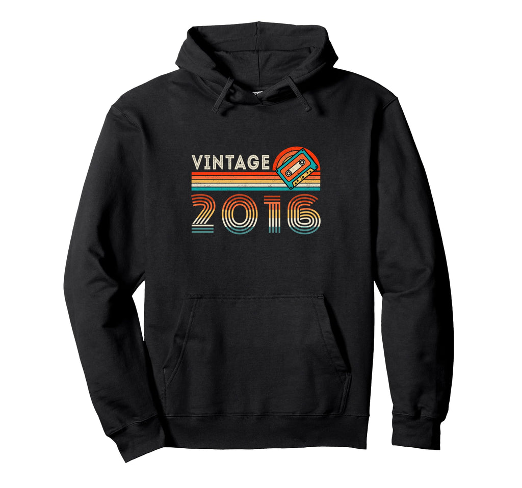 2016 Birthday Cassette Tape 10 Years Old Hoodie - Graphic Print Unisex - T-Shirt, Sweatshirt, Hoodie