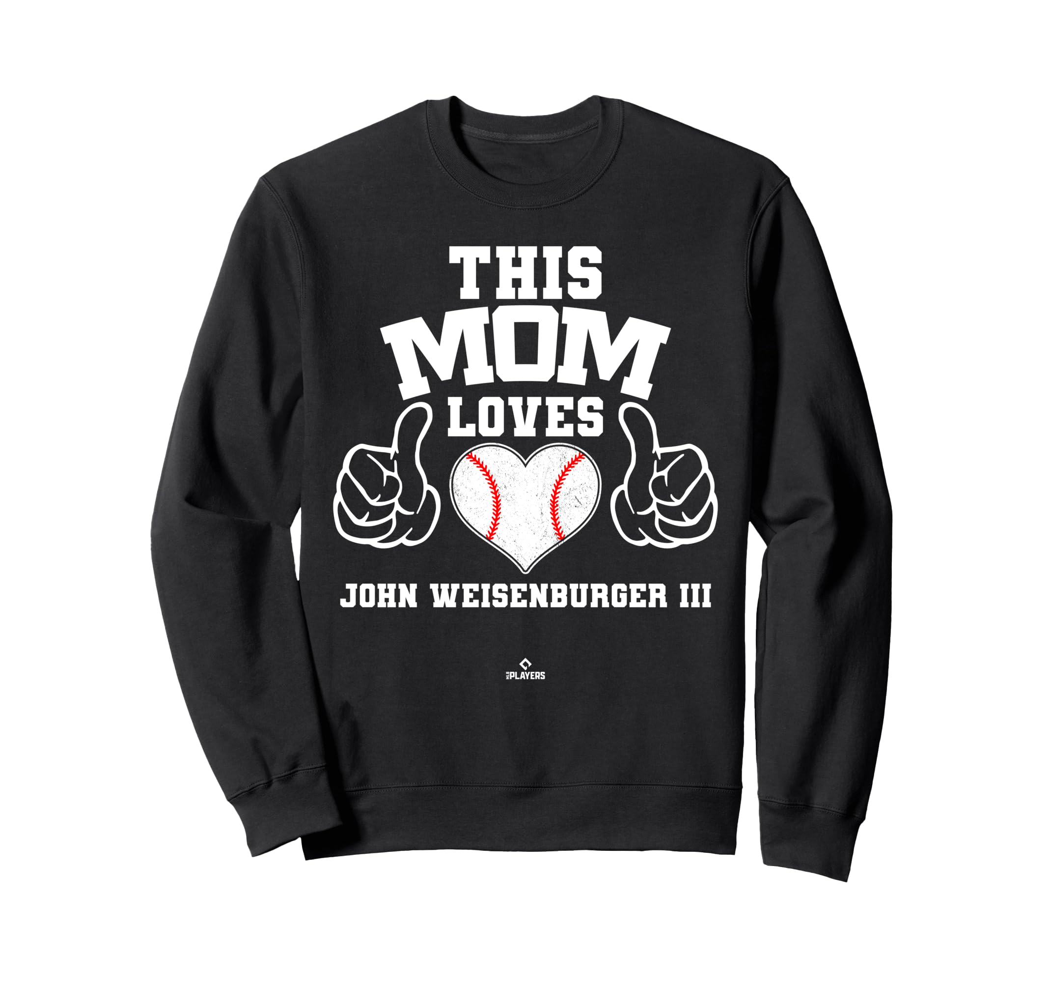 This Mom Loves John Weisenburger Iii Sweatshirt - Trendy Graphic Unisex - T-Shirt, Sweatshirt, Hoodie