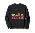 Filmmaker Camera Clapperboard Chair Sweatshirt - Streetwear Style Unisex - T-Shirt, Sweatshirt, Hoodie