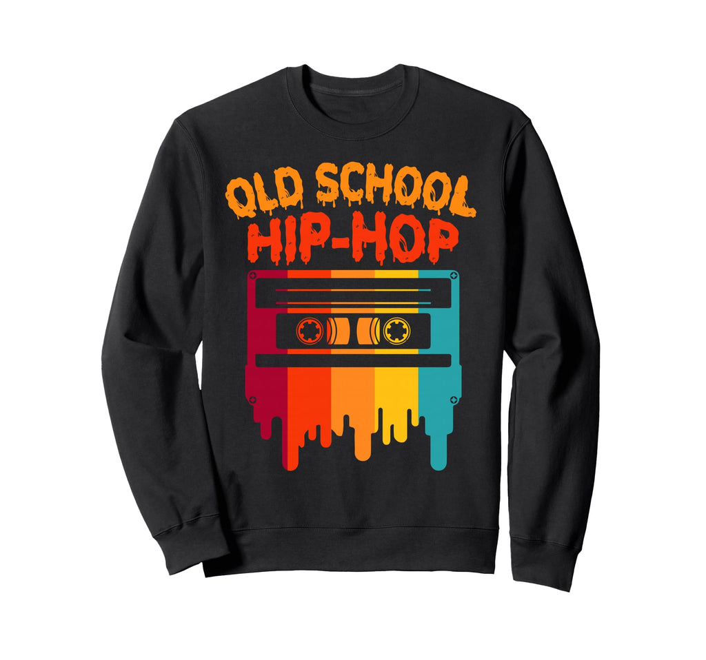 Old School Hip Hop 80S 90S Music Sweatshirt - Graphic Print Men Women - T-Shirt, Sweatshirt, Hoodie