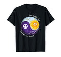 Yin Yang Moon Sun Peace Sign Love Moon T-Shirt - Unique Graphic for Adults - T-Shirt, Sweatshirt, Hoodie