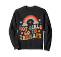 Hot Go To Therapy Boho Depression Sweatshirt - Novelty Apparel Men Women - T-Shirt, Sweatshirt, Hoodie