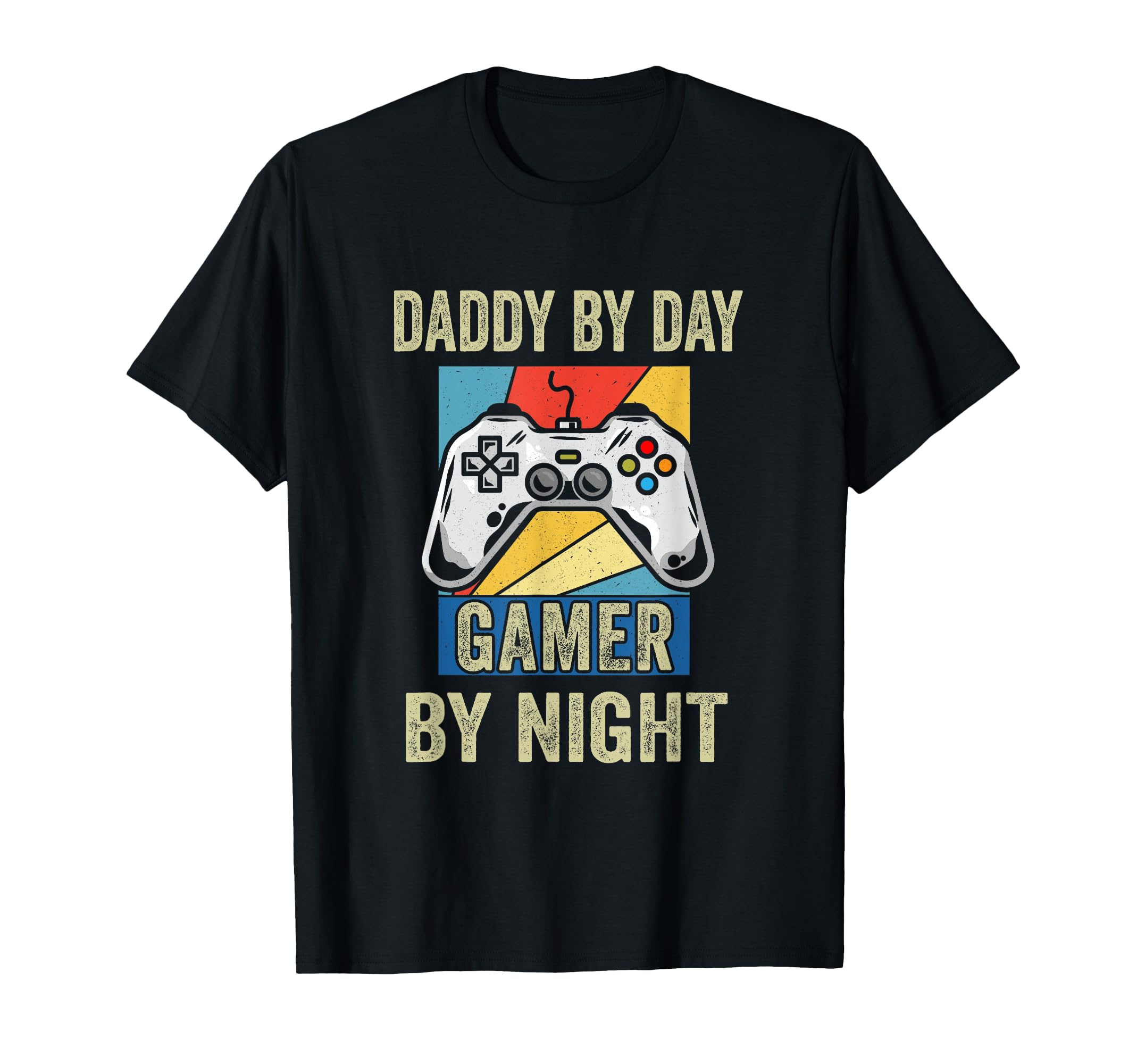 Mens Dad Day Gamer Night Funny Gift T-Shirt - Custom Art Print Unisex - T-Shirt, Sweatshirt, Hoodie