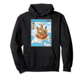 Surfing Shiba Inu Eating Ramen Japan Hoodie - Aesthetic Graphic Unisex - T-Shirt, Sweatshirt, Hoodie