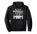 My Favorite Baseball Player Calls Me Mom Hoodie - Trendy Graphic Men Women - T-Shirt, Sweatshirt, Hoodie
