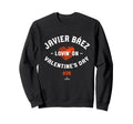 Javier Baez Lovin Valentines Day Sweatshirt - Novelty Apparel for Adults - T-Shirt, Sweatshirt, Hoodie