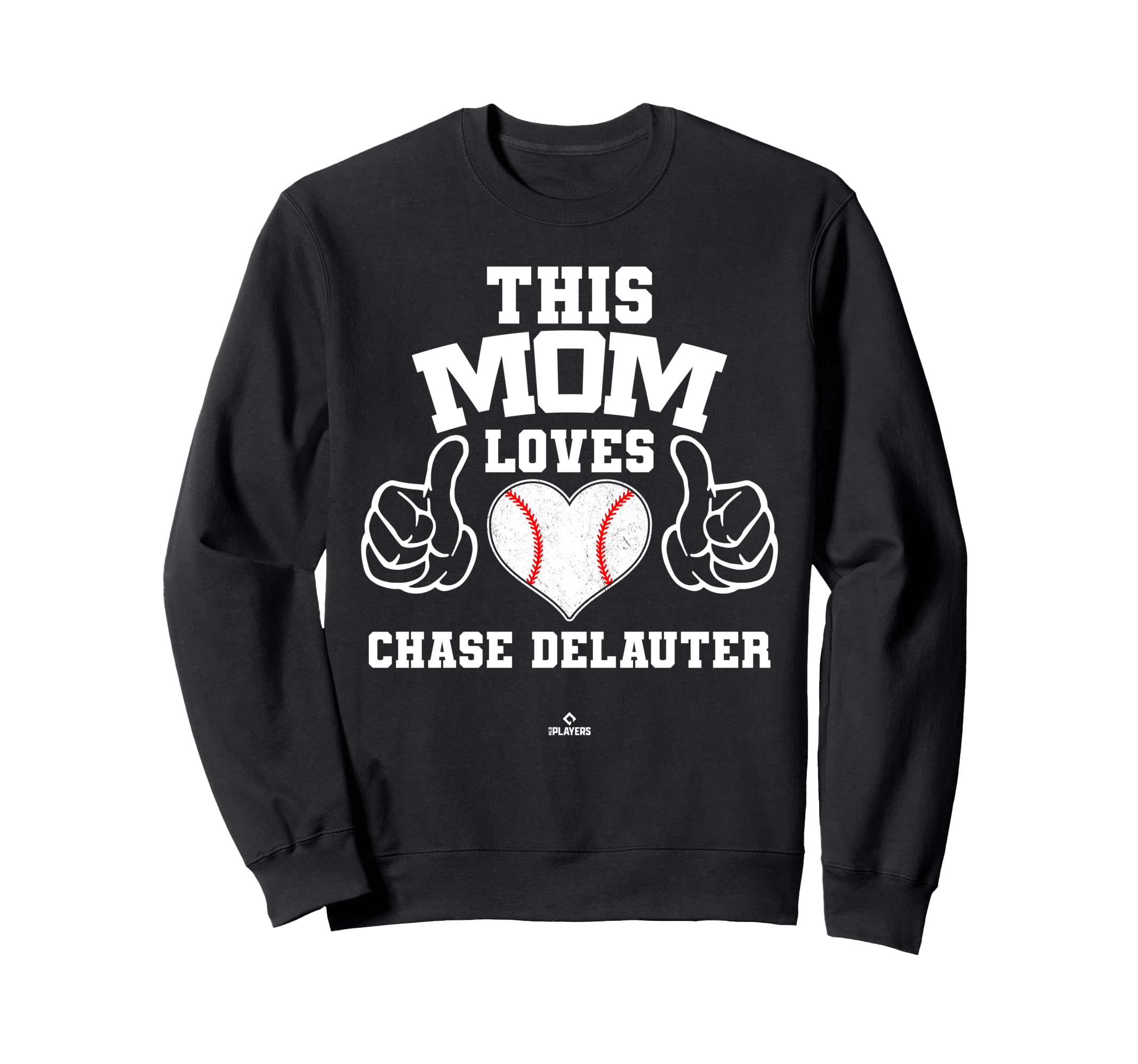 This Mom Loves Chase Delauter Sweatshirt - Trendy Graphic Men Women - T-Shirt, Sweatshirt, Hoodie