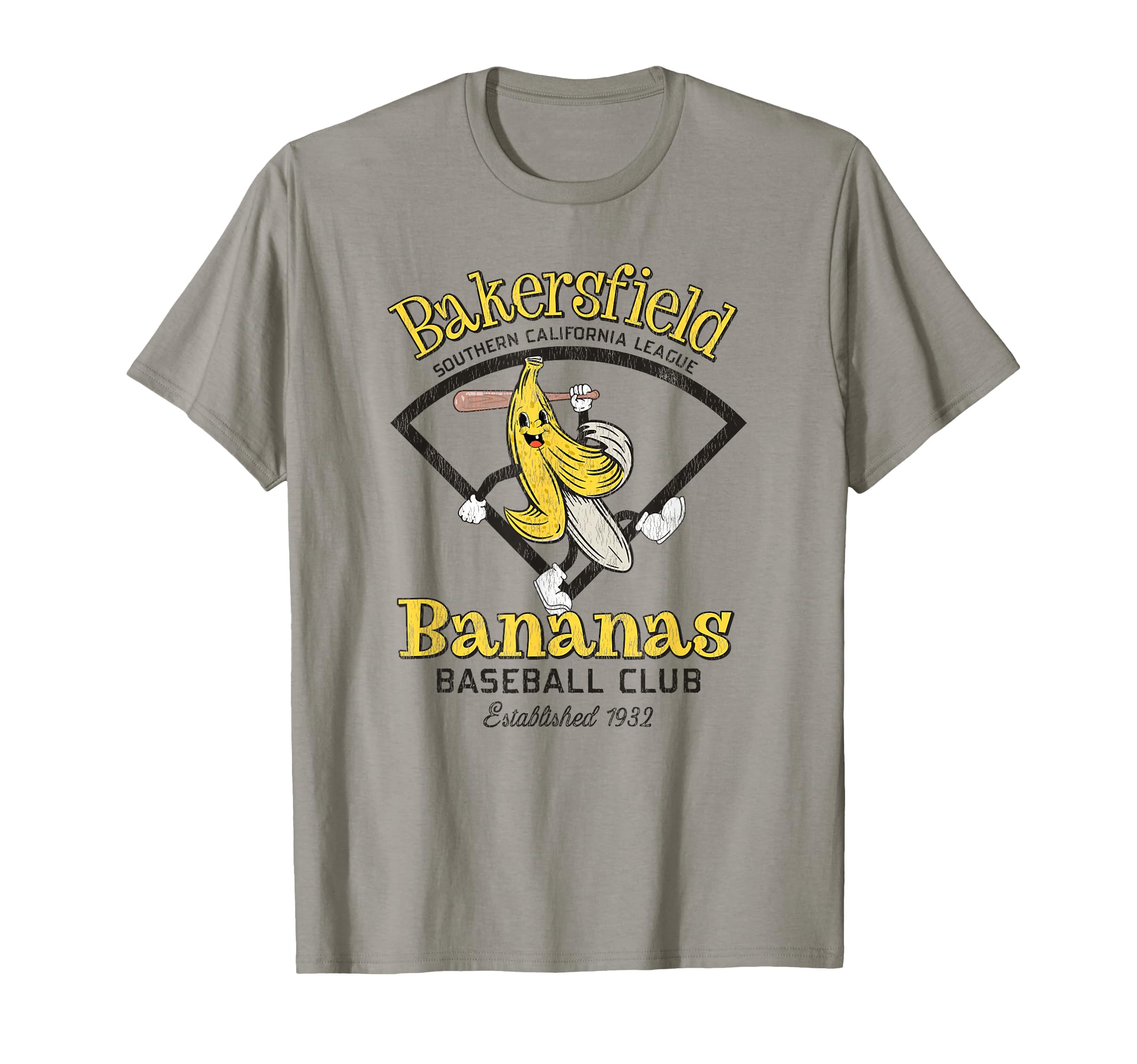 Bakersfield Bananas Minor League T-Shirt - Casual Everyday Wear Unisex - T-Shirt, Sweatshirt, Hoodie