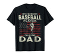 Fathers Day Favorite Player Calls Me Dad T-Shirt - Custom Art Print Unisex - T-Shirt, Sweatshirt, Hoodie