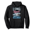 Long Beach Fishing Club Shark California Hoodie - Unique Graphic Men Women - T-Shirt, Sweatshirt, Hoodie