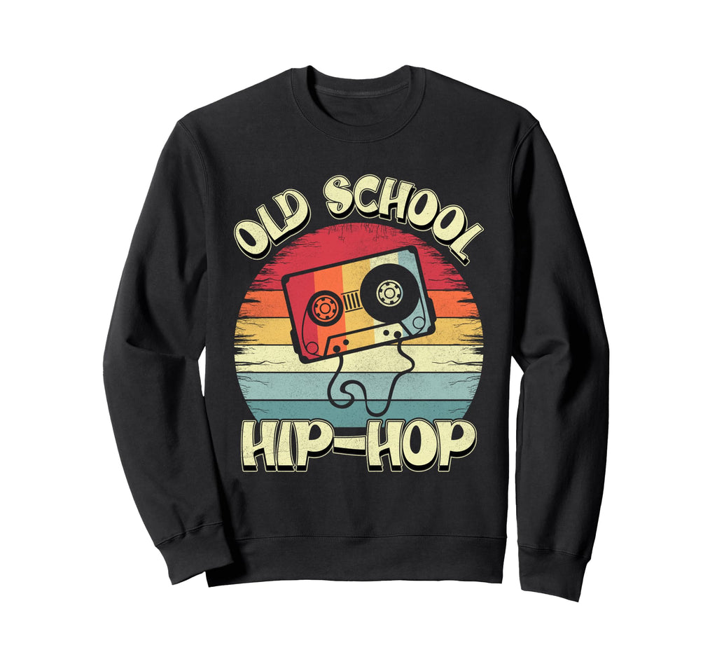 Old School Hip Hop 80S 90S Music Sweatshirt - Unique Graphic Men Women - T-Shirt, Sweatshirt, Hoodie