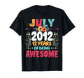 Since July 2012 12 Years Being T-Shirt - Aesthetic Graphic Men Women - T-Shirt, Sweatshirt, Hoodie