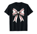 Baseball Coquette Bow Mommy T-Shirt - Unique Graphic for Adults - T-Shirt, Sweatshirt, Hoodie