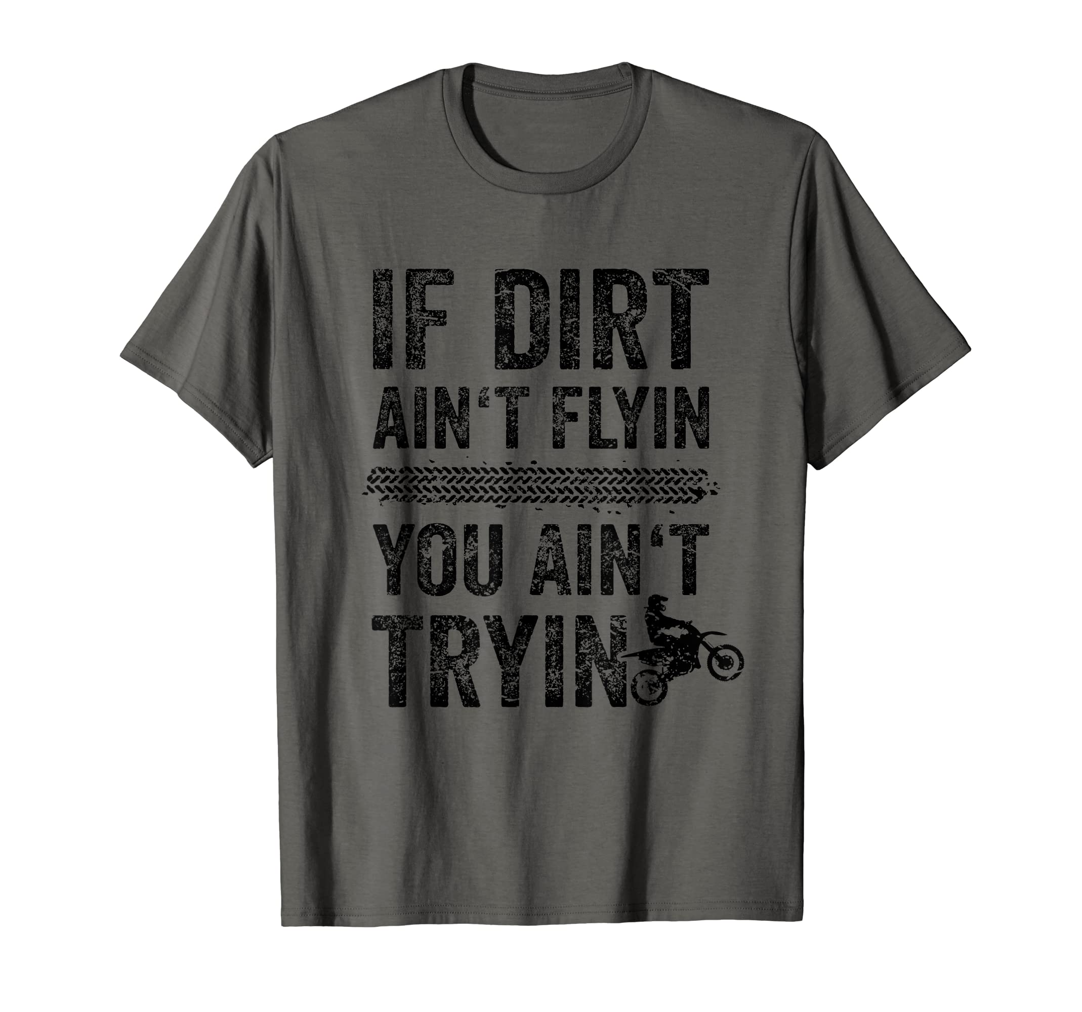 Funny Dirt Bike Accessories Mx Tire Tracks T-Shirt - Unique Graphic Unisex - T-Shirt, Sweatshirt, Hoodie