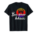 School Bus Driver Mom Sunset Funny Gift T-Shirt - Unique Graphic for Adults - T-Shirt, Sweatshirt, Hoodie