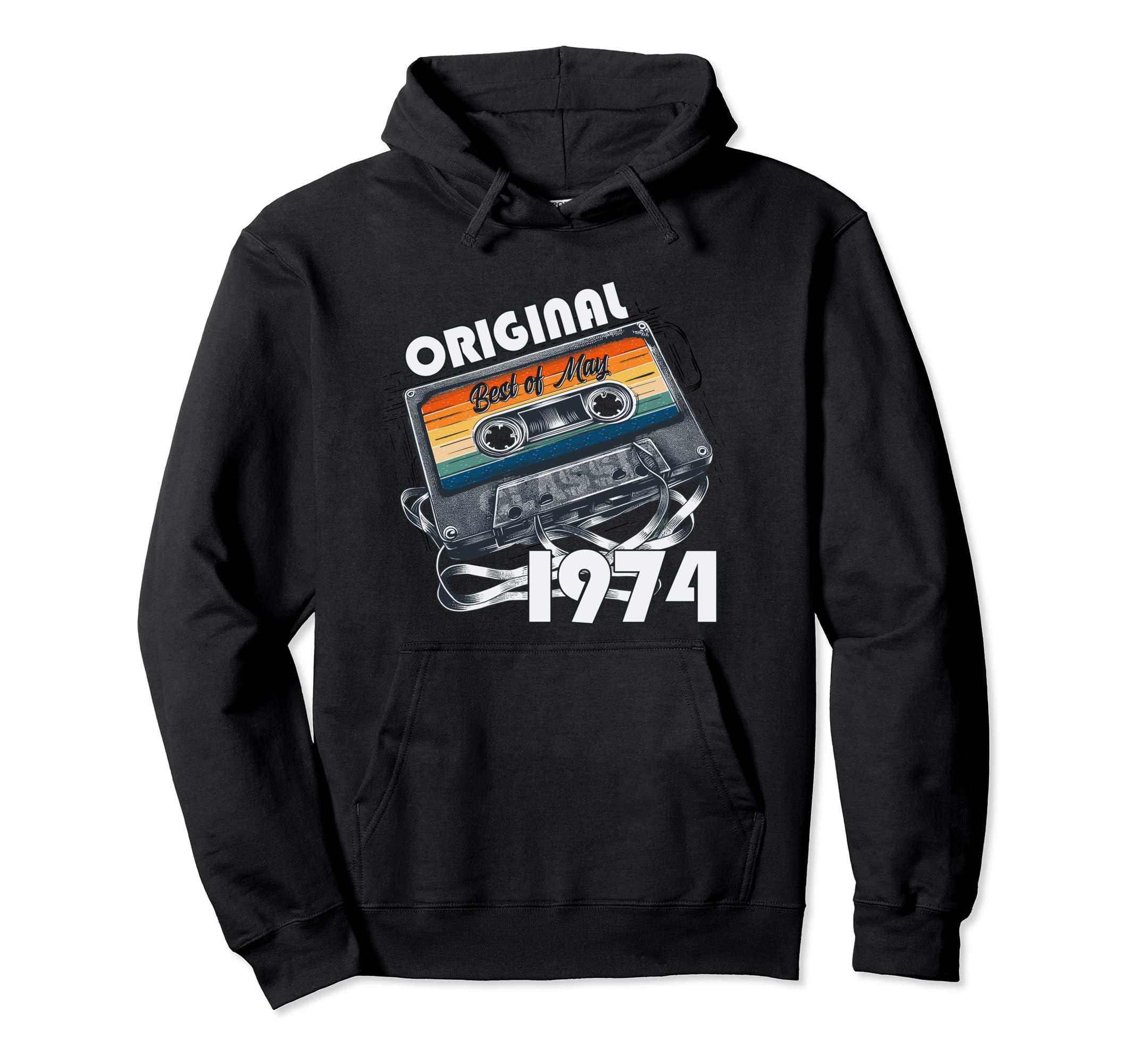 55Th Birthday May 1974 Cassette Gifts Hoodie - Unique Graphic Men Women - T-Shirt, Sweatshirt, Hoodie