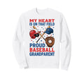 Proud Baseball Grandma Supporting Sweatshirt - Custom Art Print Unisex - T-Shirt, Sweatshirt, Hoodie