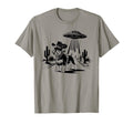 Schnauzer Schnauzer Ufo Western T-Shirt - Casual Everyday Wear Unisex - T-Shirt, Sweatshirt, Hoodie