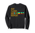 Roller Skating Skate 1970S Eat Sweatshirt - Trendy Graphic for Adults - T-Shirt, Sweatshirt, Hoodie