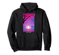 90S Japanese Vaporwave Art Cherry Hoodie - Streetwear Style for Adults - T-Shirt, Sweatshirt, Hoodie