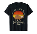 Im Fine Its Fine Everything Is Fine T-Shirt - Minimalist Print Men Women - T-Shirt, Sweatshirt, Hoodie