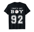 Thats My Baseball 92 Jersey Number Mom T-Shirt - Streetwear Style Unisex - T-Shirt, Sweatshirt, Hoodie