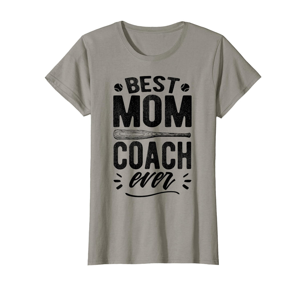 Best Mom Coach Ever Mothers Day Gift T-Shirt - Minimalist Print Men Women - T-Shirt, Sweatshirt, Hoodie
